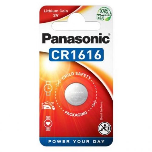 Элемент питания Panasonic Power Cells CR1616 B1 (батарейка) картинка 